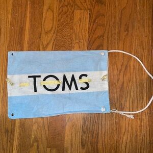 Toms flag pouch bag tote shoes